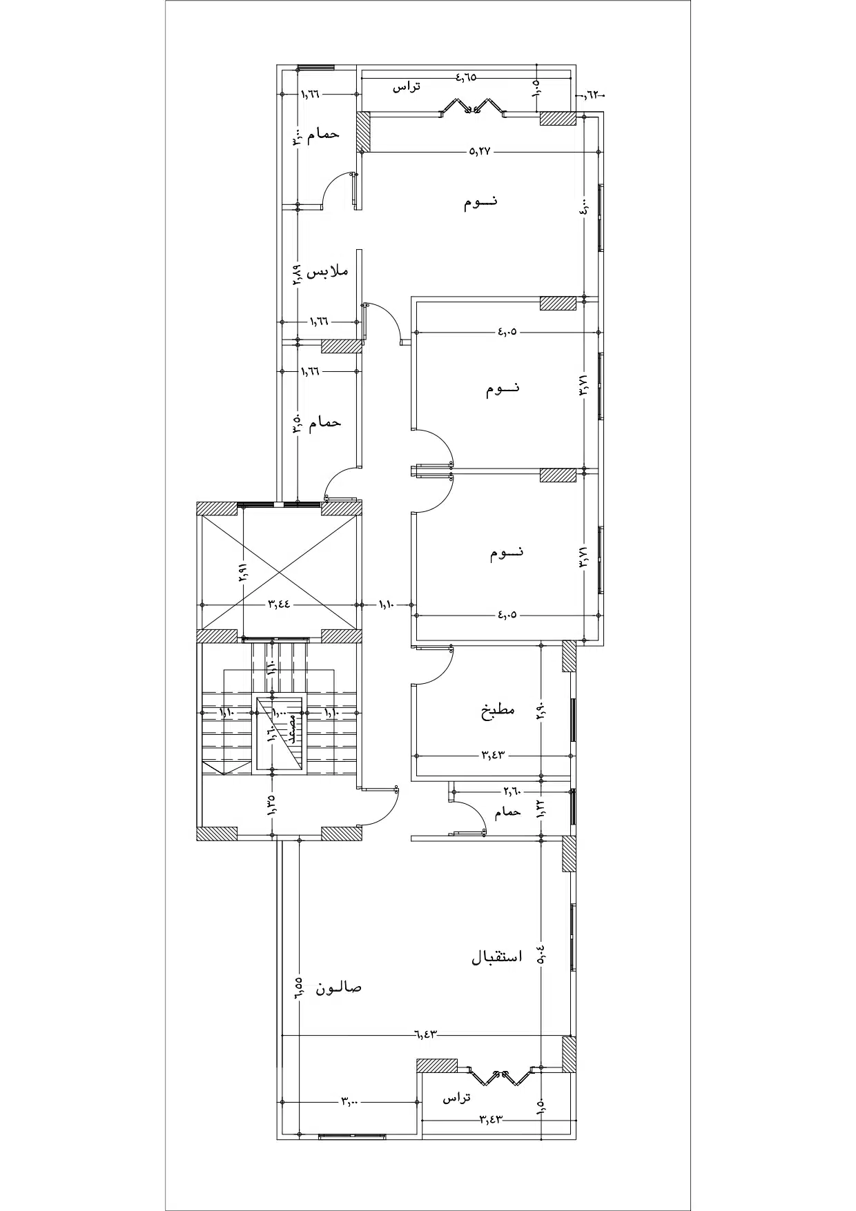 وحدة 195 م² في مشروع F100